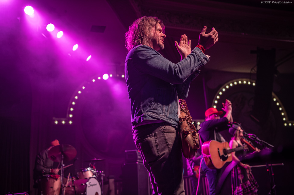 Adrian and Meredith, Crystal Ballroom, photo by Kevin Pettigrew