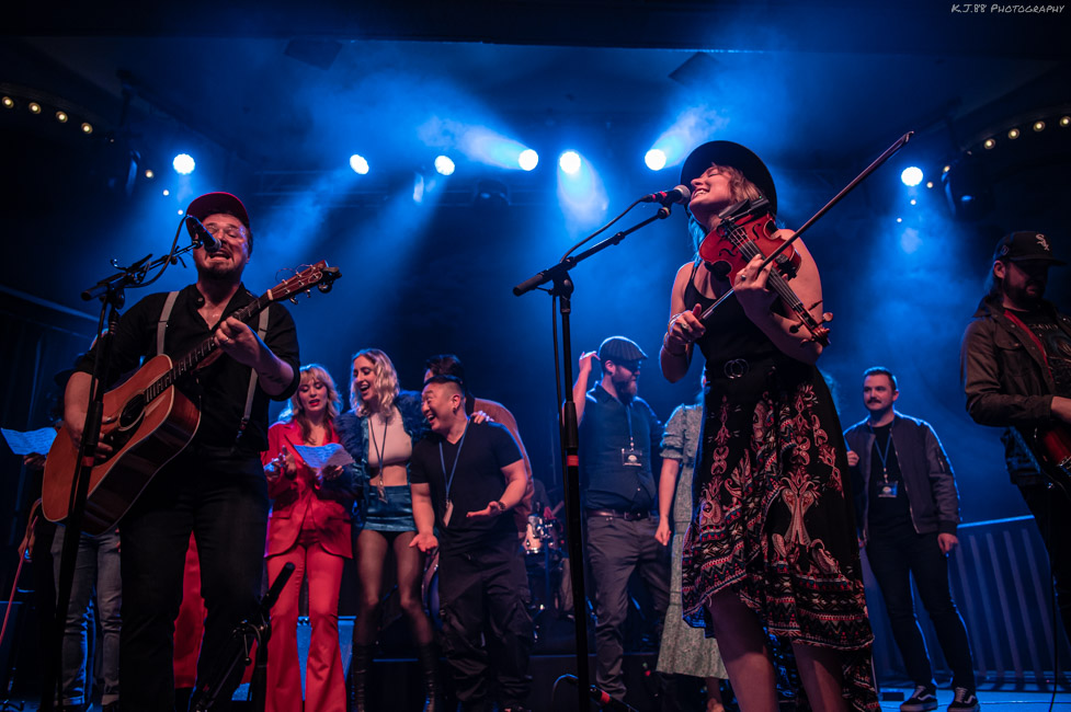 Adrian and Meredith, Crystal Ballroom, photo by Kevin Pettigrew