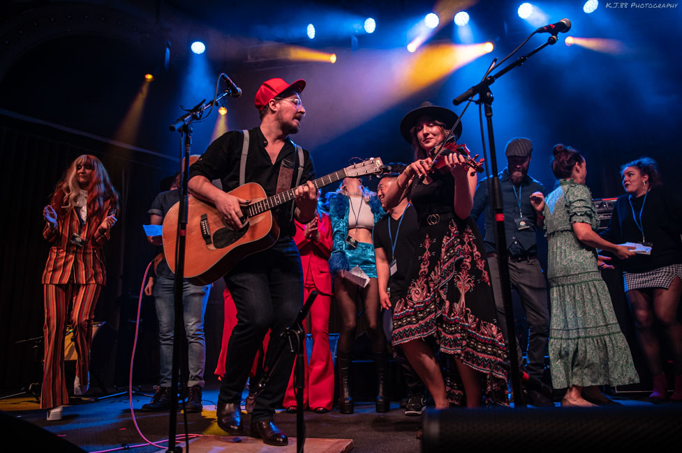 Adrian and Meredith, Crystal Ballroom, photo by Kevin Pettigrew