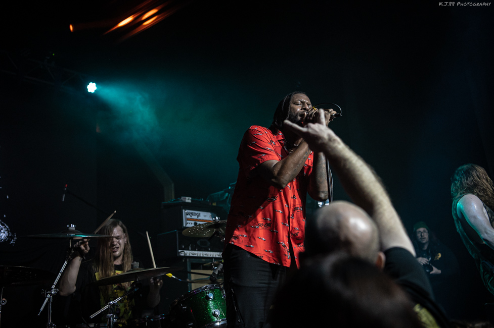 Fire From the Gods, Bossanova Ballroom, photo by Kevin Pettigrew