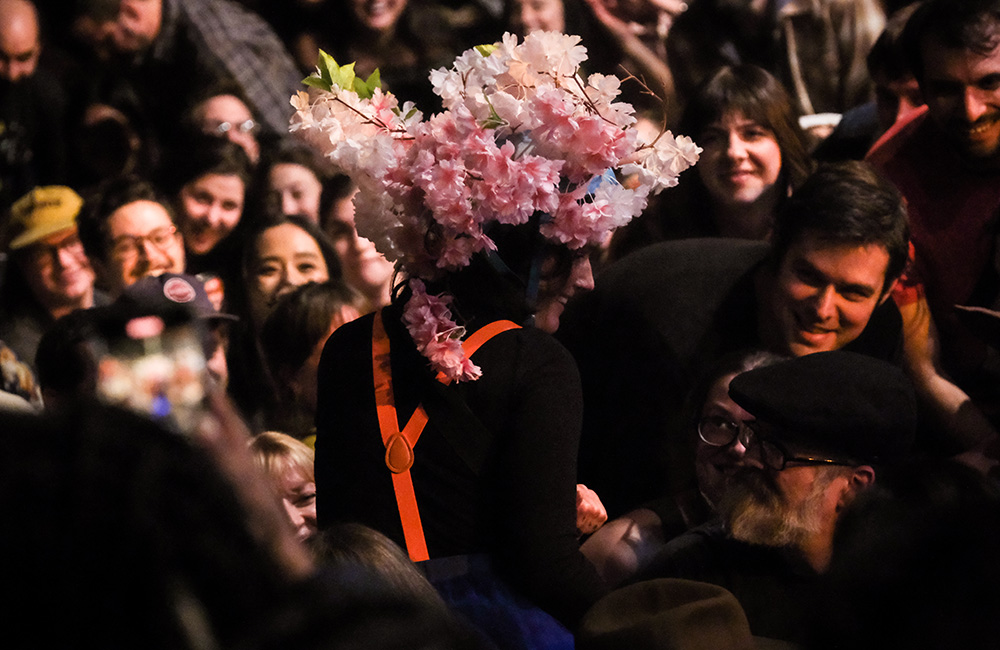 Rubblebucket, Crystal Ballroom, photo by Joe Duquette