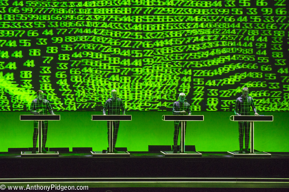 Kraftwerk, Keller Auditorium, photo by Anthony Pidgeon