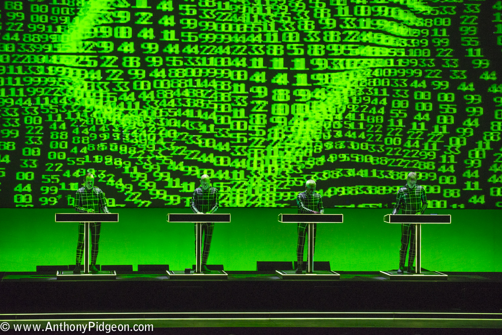 Kraftwerk, Keller Auditorium, photo by Anthony Pidgeon