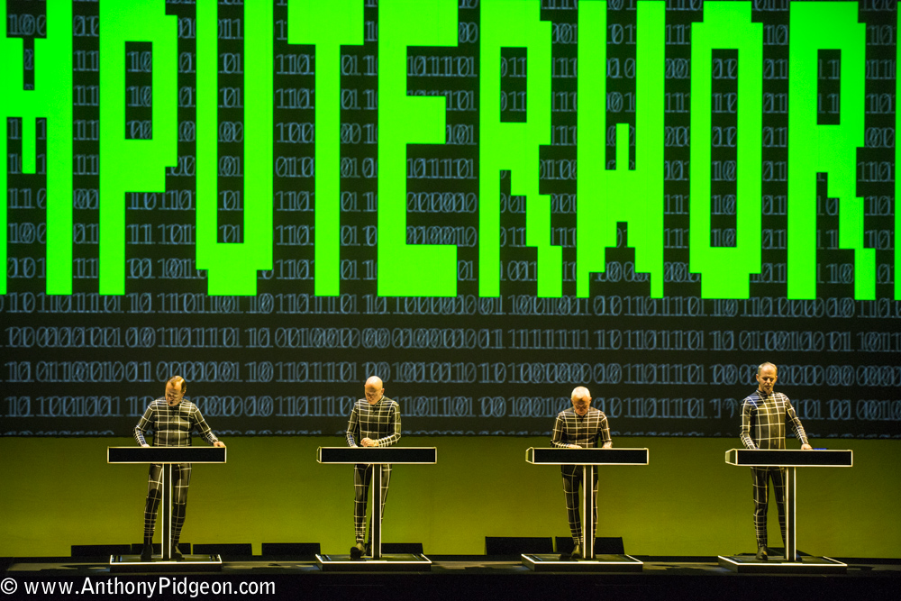Kraftwerk, Keller Auditorium, photo by Anthony Pidgeon