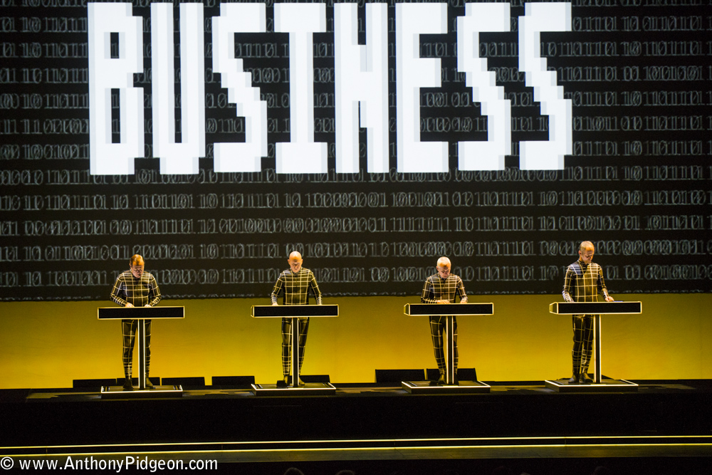 Kraftwerk, Keller Auditorium, photo by Anthony Pidgeon