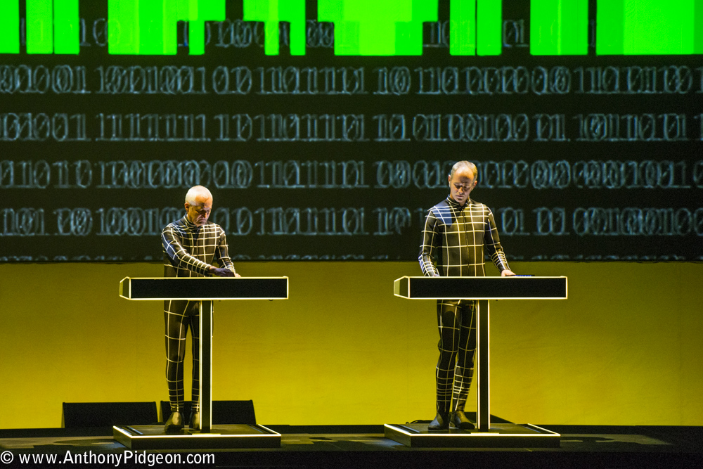 Kraftwerk, Keller Auditorium, photo by Anthony Pidgeon