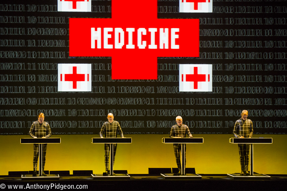 Kraftwerk, Keller Auditorium, photo by Anthony Pidgeon