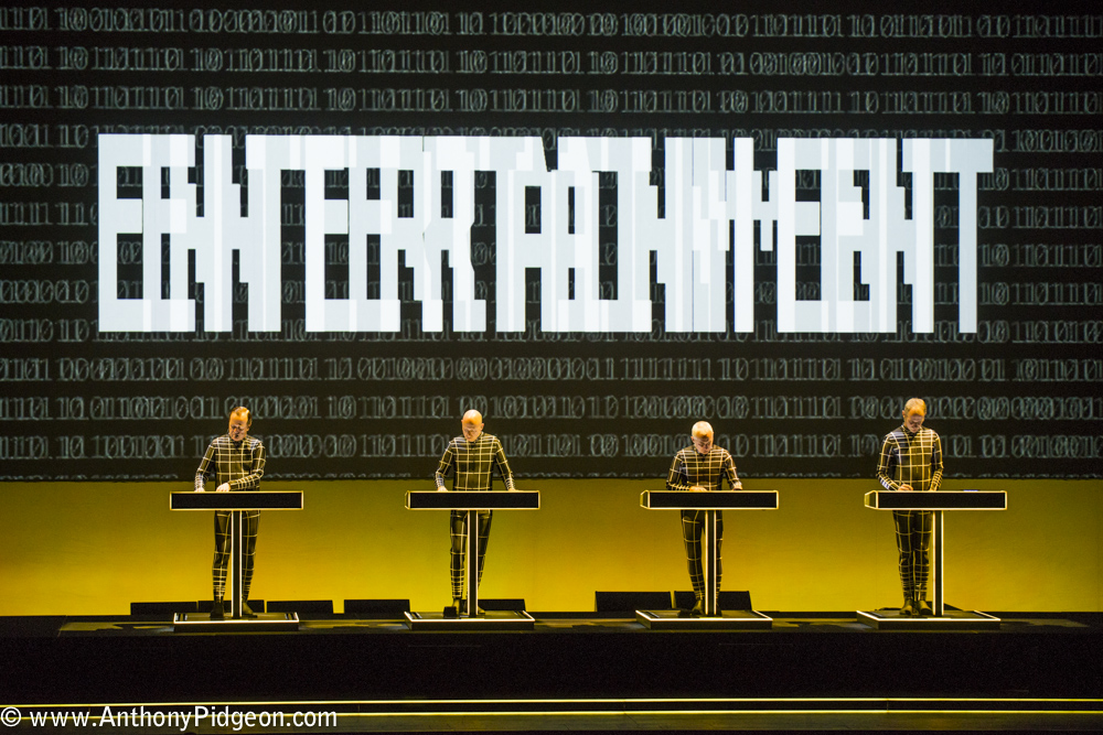Kraftwerk, Keller Auditorium, photo by Anthony Pidgeon