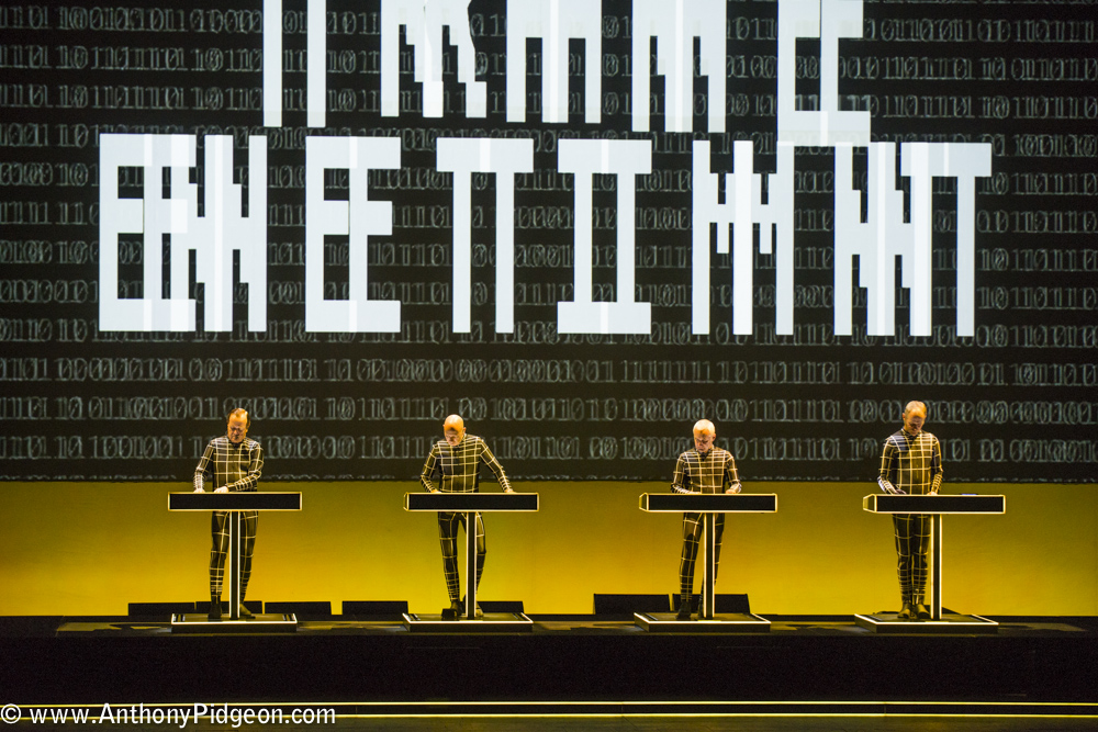 Kraftwerk, Keller Auditorium, photo by Anthony Pidgeon
