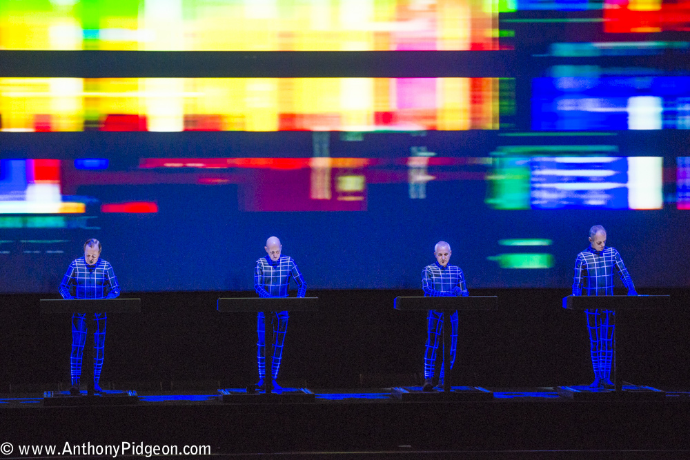 Kraftwerk, Keller Auditorium, photo by Anthony Pidgeon