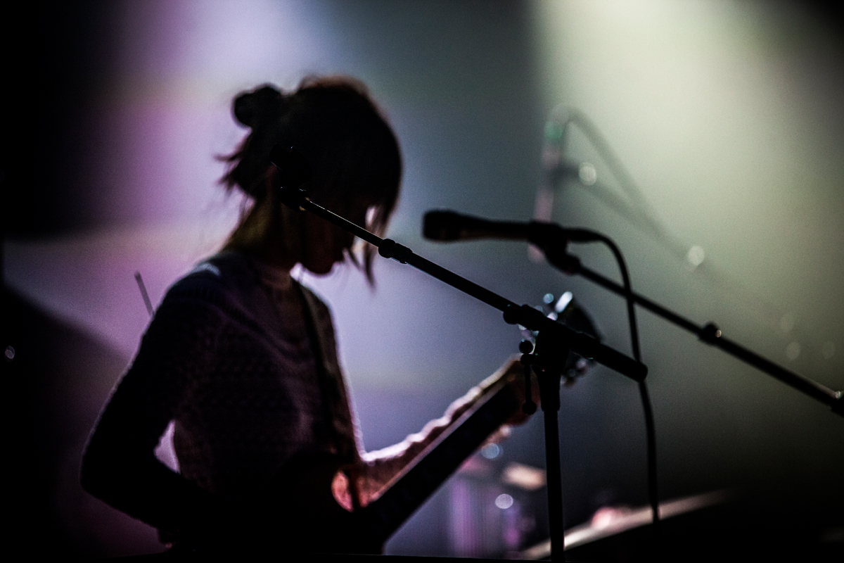 Blonde Redhead, Wonder Ballroom, photo by Sam Gehrke