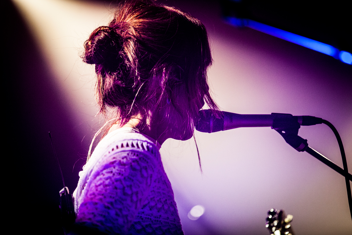 Blonde Redhead, Wonder Ballroom, photo by Sam Gehrke