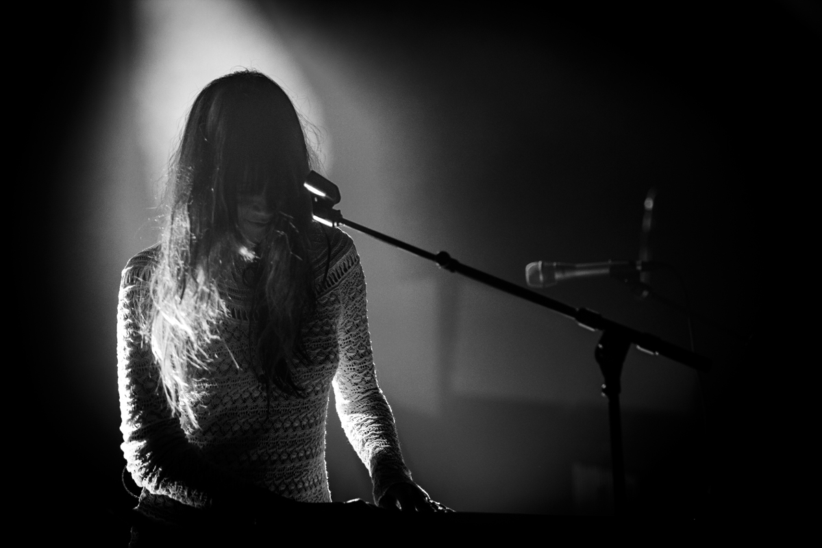 Blonde Redhead, Wonder Ballroom, photo by Sam Gehrke
