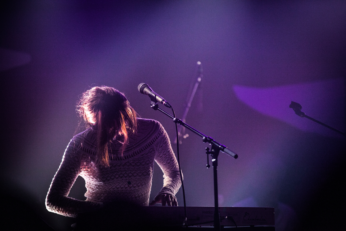 Blonde Redhead, Wonder Ballroom, photo by Sam Gehrke