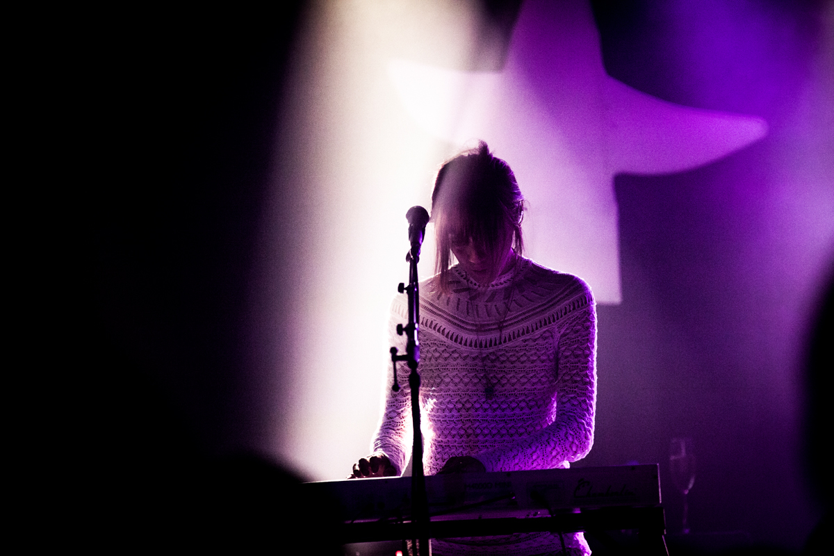 Blonde Redhead, Wonder Ballroom, photo by Sam Gehrke