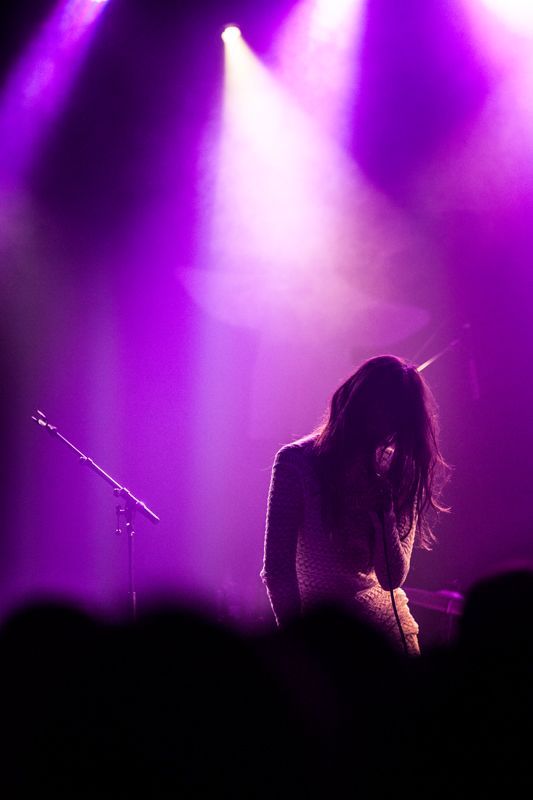 Blonde Redhead, Wonder Ballroom, photo by Sam Gehrke