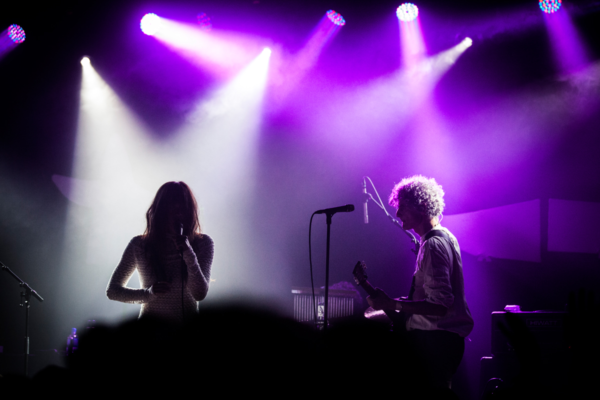 Blonde Redhead, Wonder Ballroom, photo by Sam Gehrke
