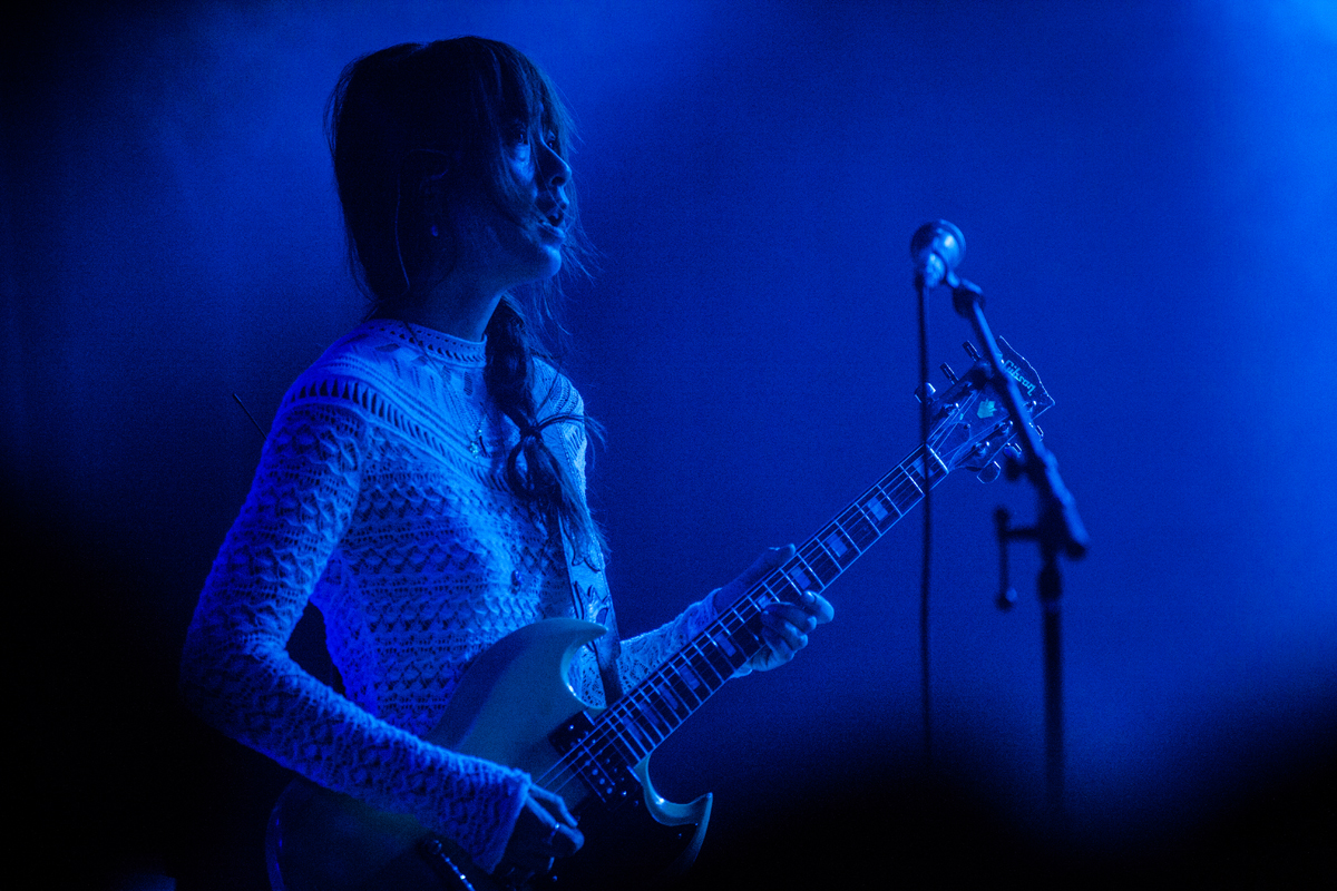 Blonde Redhead, Wonder Ballroom, photo by Sam Gehrke