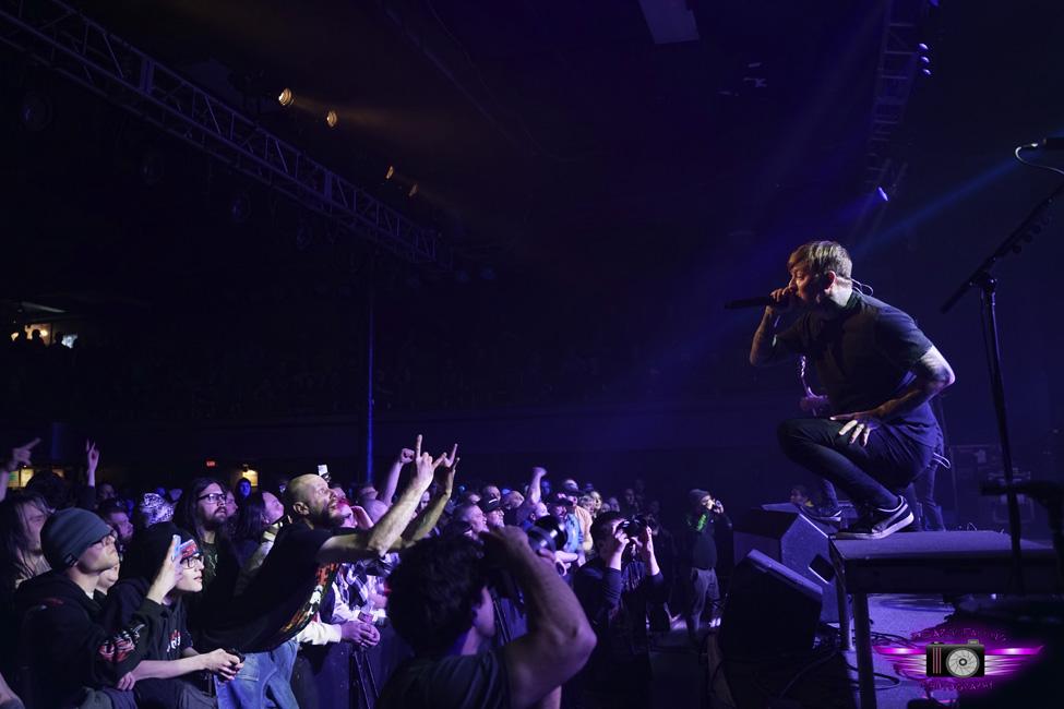 Bleed From Within, Roseland Theater, photo by Joshua Hathaway