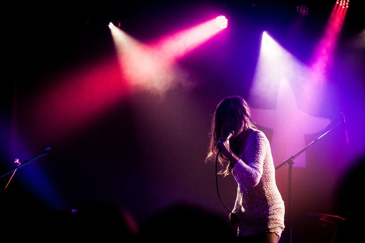Blonde Redhead, Wonder Ballroom, photo by Sam Gehrke