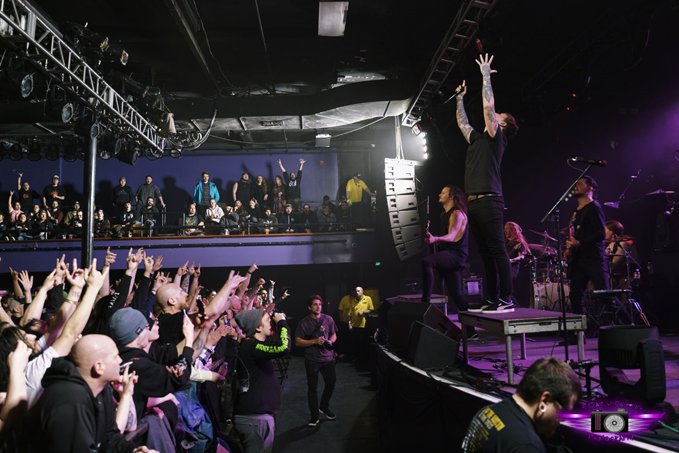 Bleed From Within, Roseland Theater, photo by Joshua Hathaway