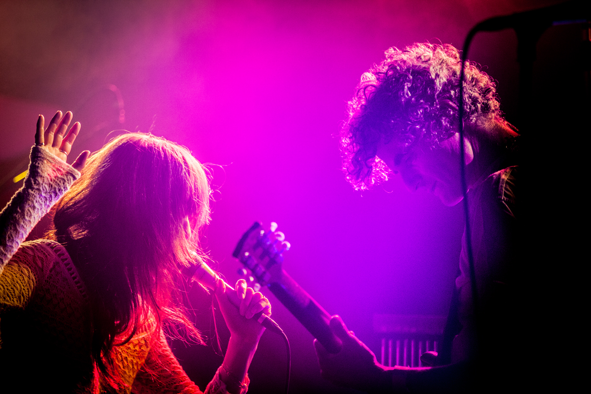 Blonde Redhead, Wonder Ballroom, photo by Sam Gehrke