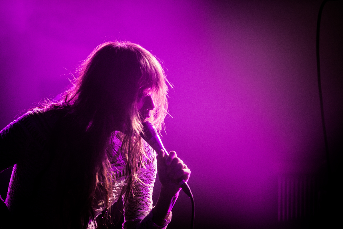 Blonde Redhead, Wonder Ballroom, photo by Sam Gehrke