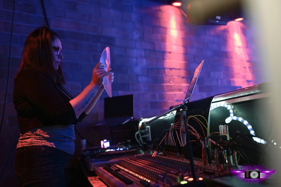 DJ LadyX, VIP LIVE, photo by Joshua Hathaway