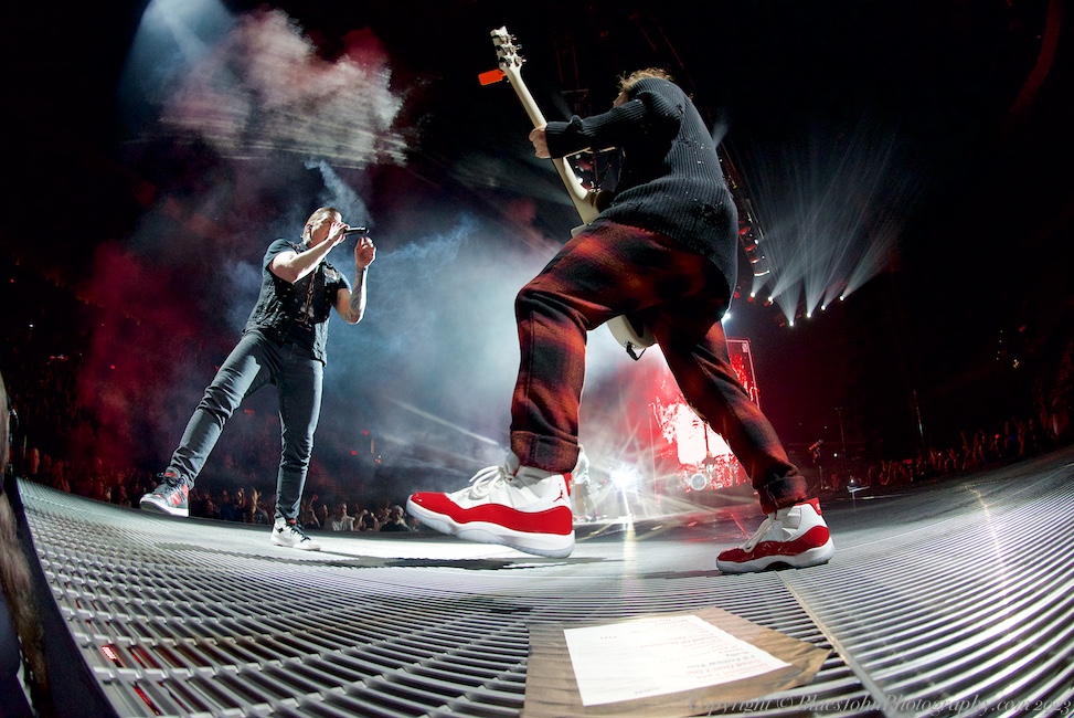 Shinedown, Moda Center, photo by John Alcala