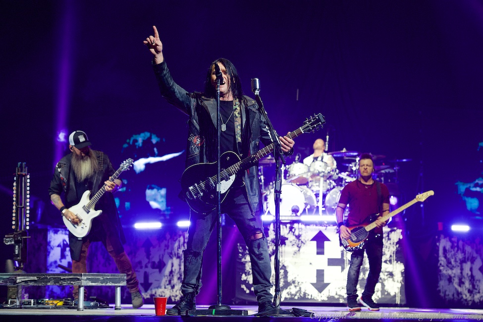 Three Days Grace, Moda Center, photo by John Alcala