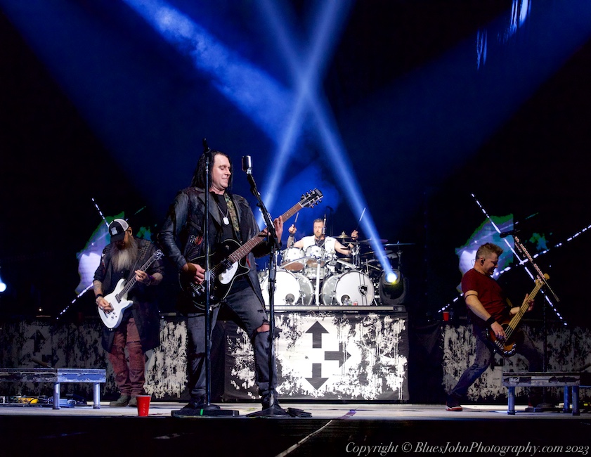 Three Days Grace, Moda Center, photo by John Alcala