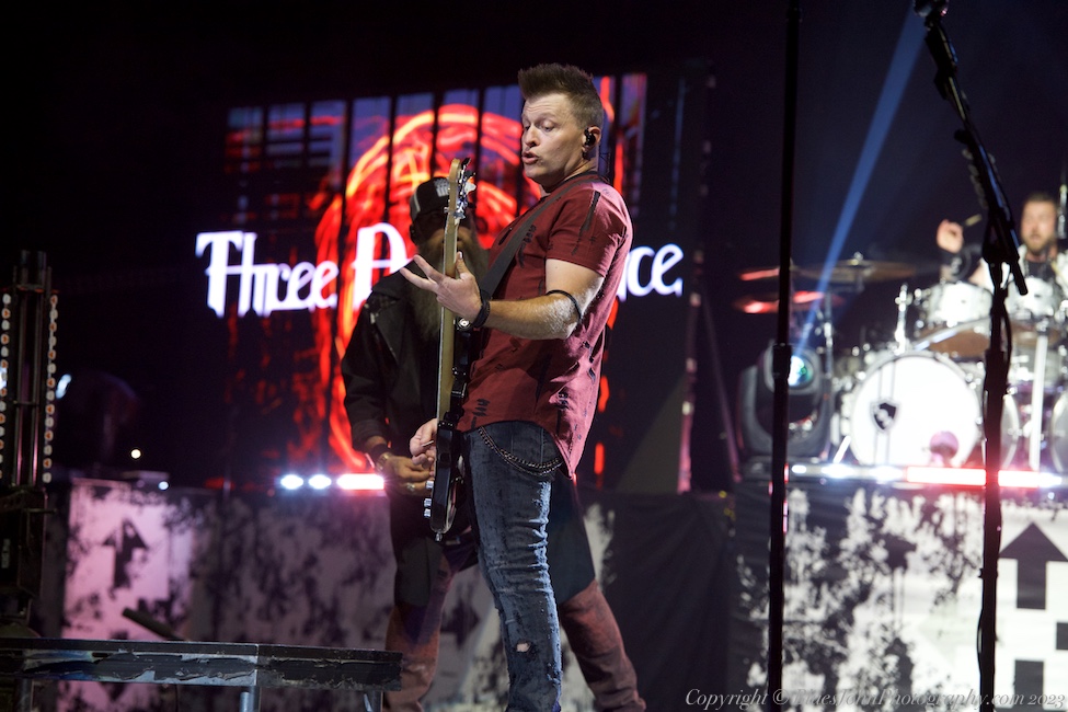 Three Days Grace, Moda Center, photo by John Alcala