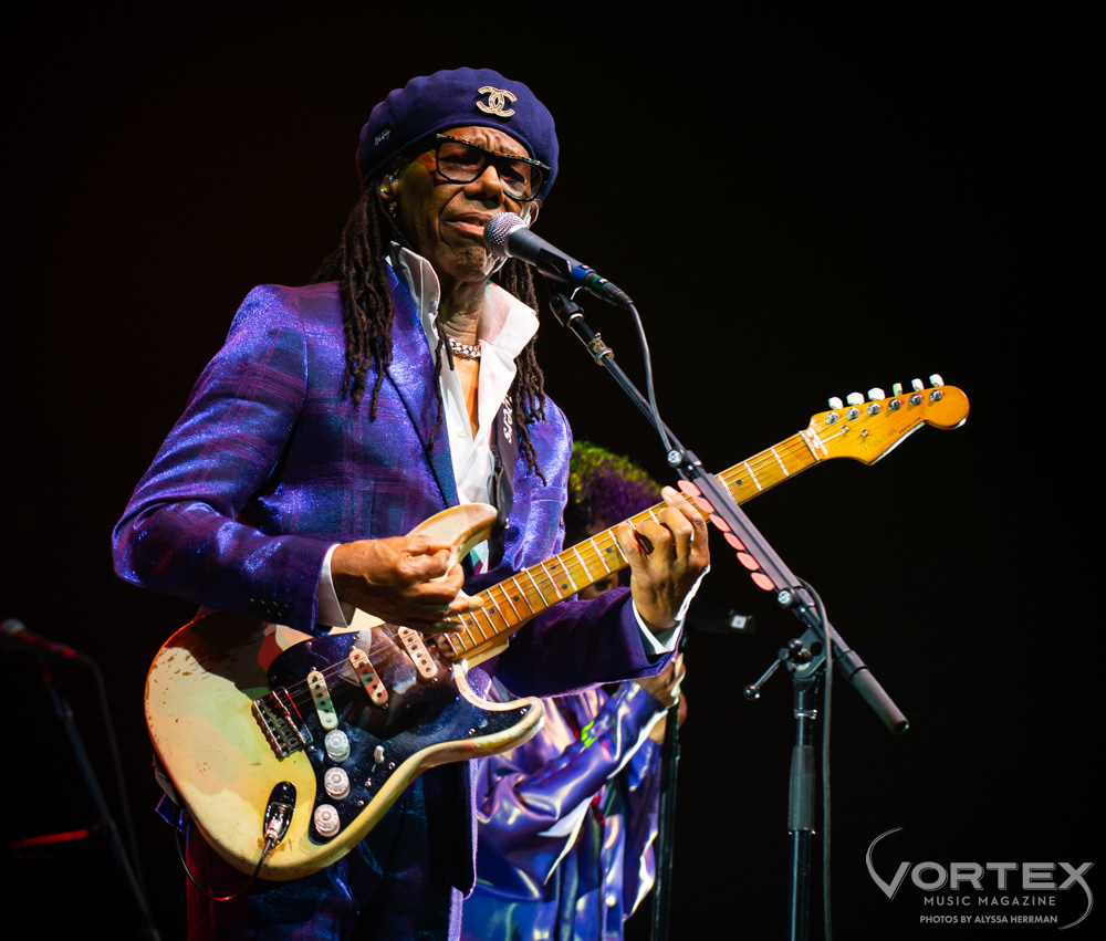 Nile Rodgers & CHIC, Moda Center, photo by Alyssa Herrman