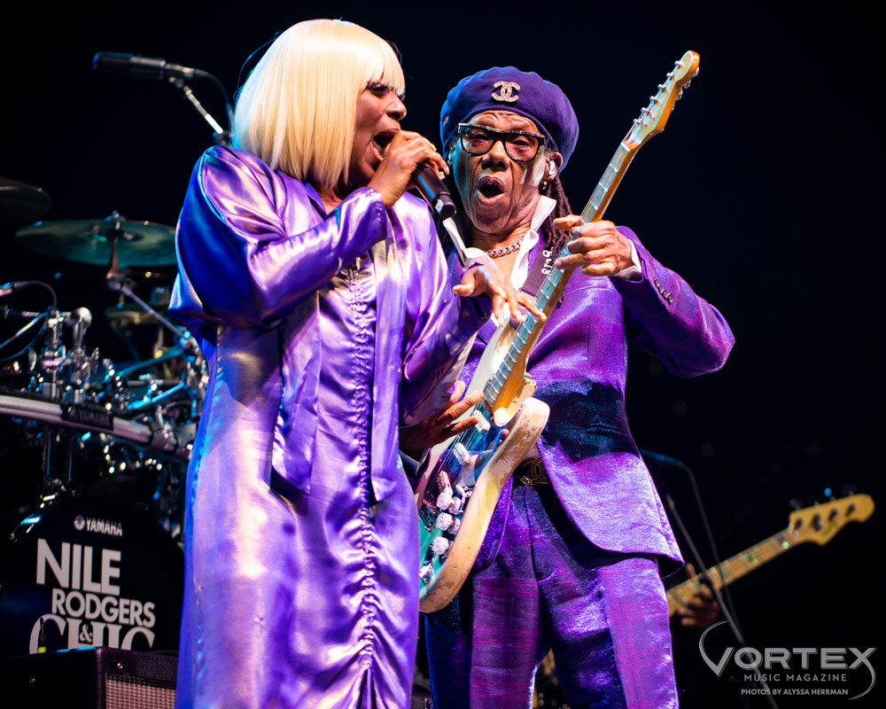 Nile Rodgers & CHIC, Moda Center, photo by Alyssa Herrman