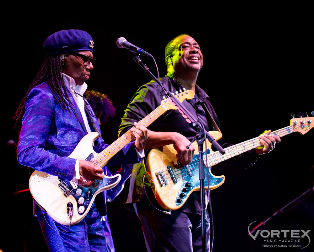 Nile Rodgers & CHIC, Moda Center, photo by Alyssa Herrman
