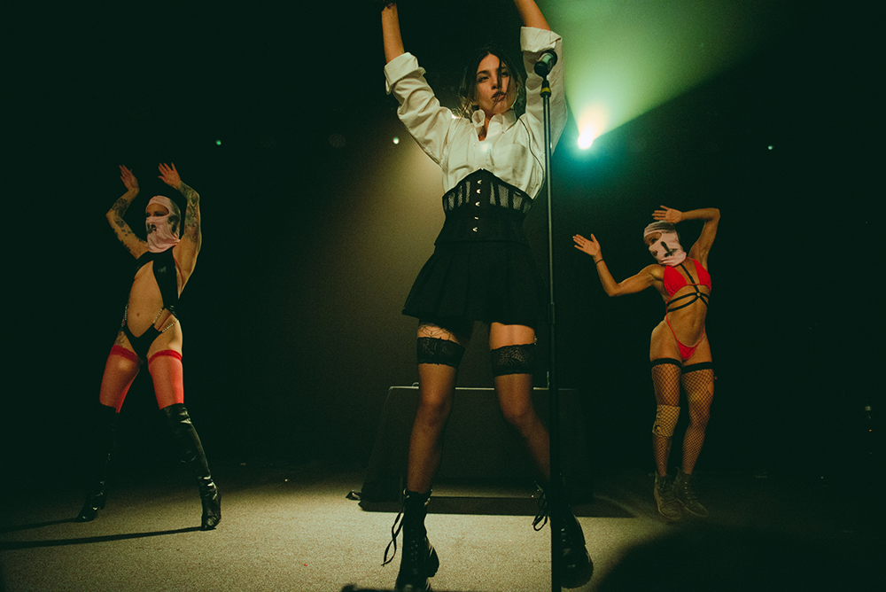 Pussy Riot, Wonder Ballroom, photo by Ignacio Quintana