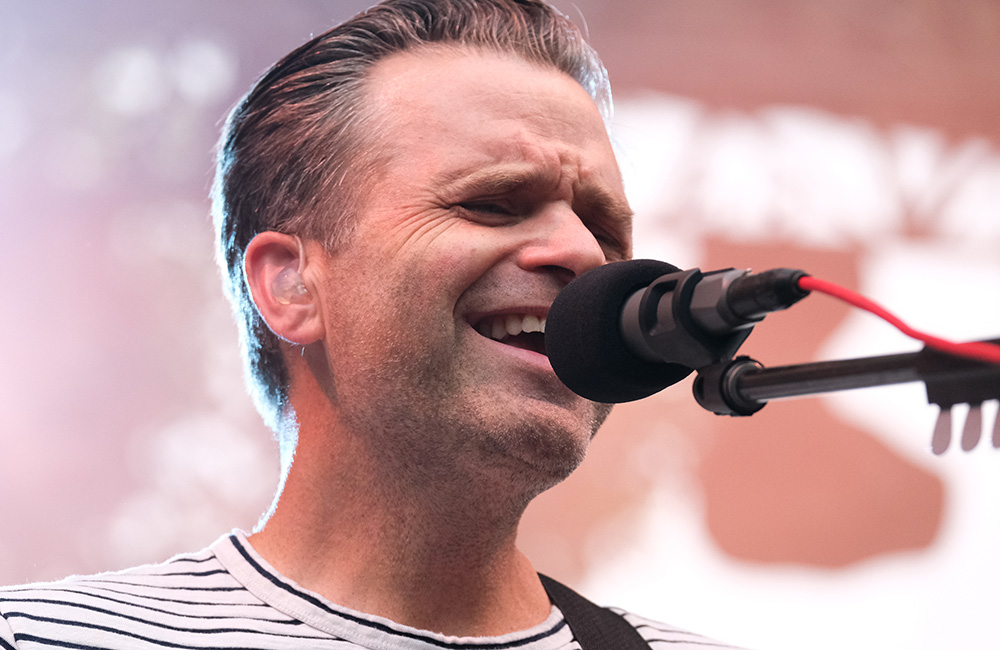 Death Cab for Cutie, Edgefield Amphitheater, photo by Joe Duquette