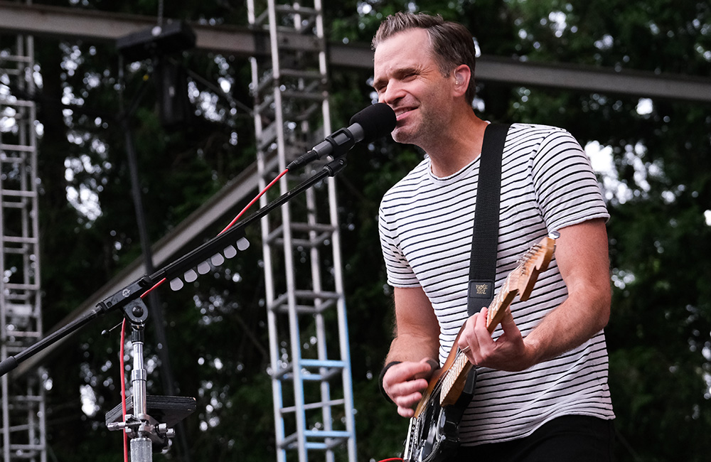 Death Cab for Cutie, Edgefield Amphitheater, photo by Joe Duquette