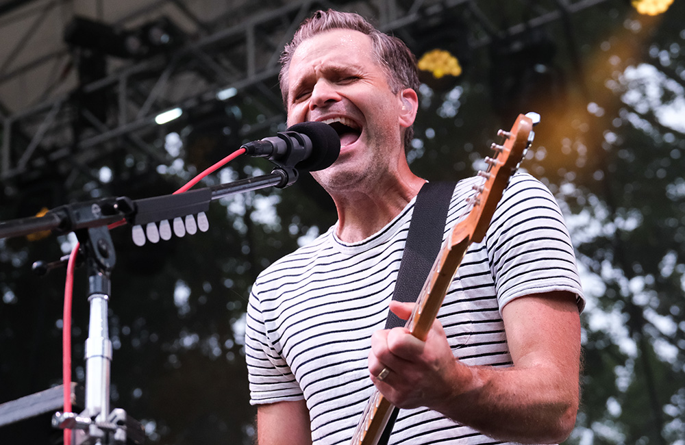 Death Cab for Cutie, Edgefield Amphitheater, photo by Joe Duquette