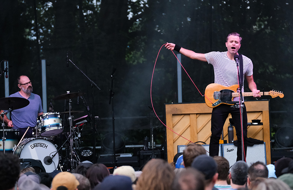 Death Cab for Cutie, Edgefield Amphitheater, photo by Joe Duquette