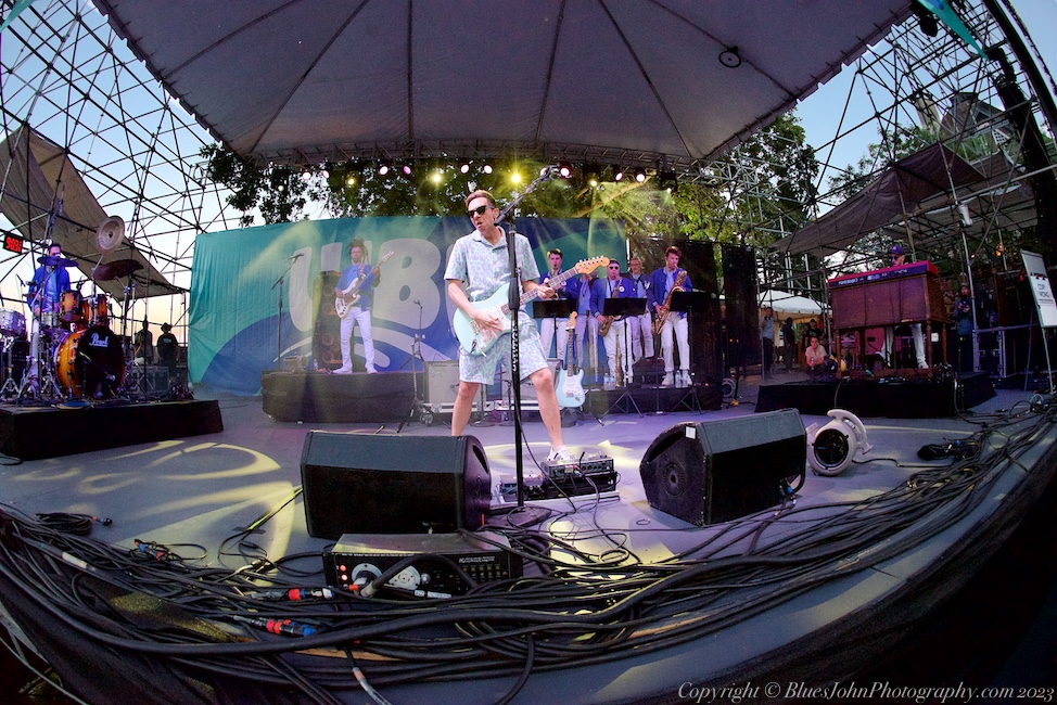Cory Wong, Tom McCall Waterfront Park, photo by John Alcala