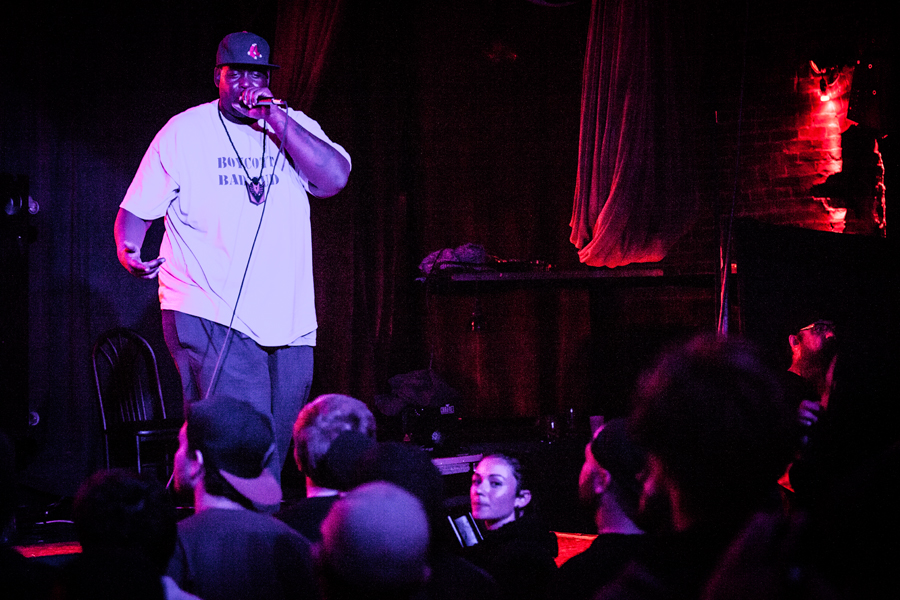 Cannibal Ox, Dante's, photo by Sam Gehrke