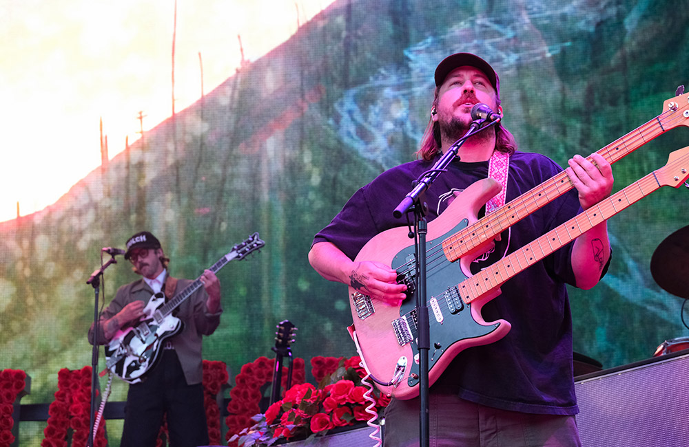 Portugal. The Man, Edgefield Amphitheater, photo by Joe Duquette