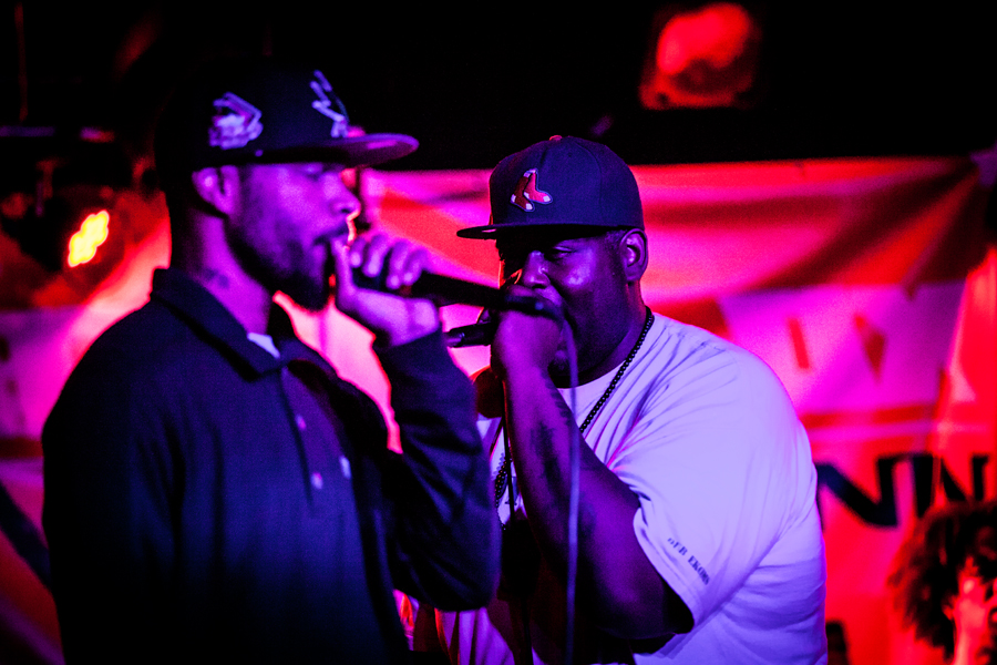 Cannibal Ox, Dante's, photo by Sam Gehrke