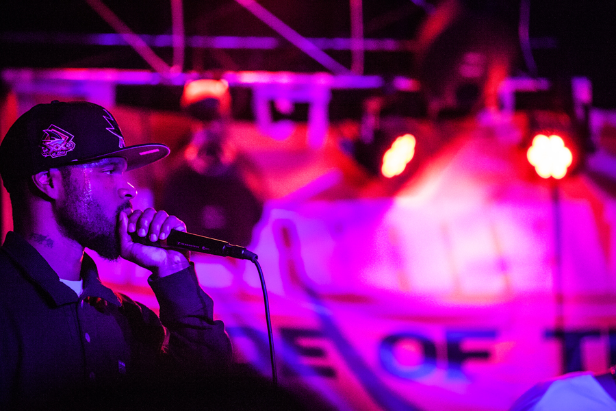 Cannibal Ox, Dante's, photo by Sam Gehrke