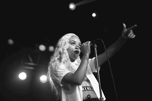 Rachel West opening for Young Thug at the Roseland Theater on October 7, 2015—click to see more photos by Nathan Harris