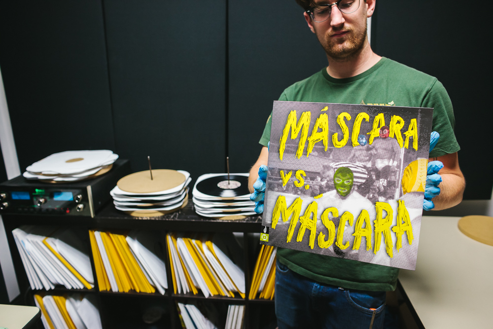 Máscaras, Cascade Record Pressing, photo by Jason Quigley