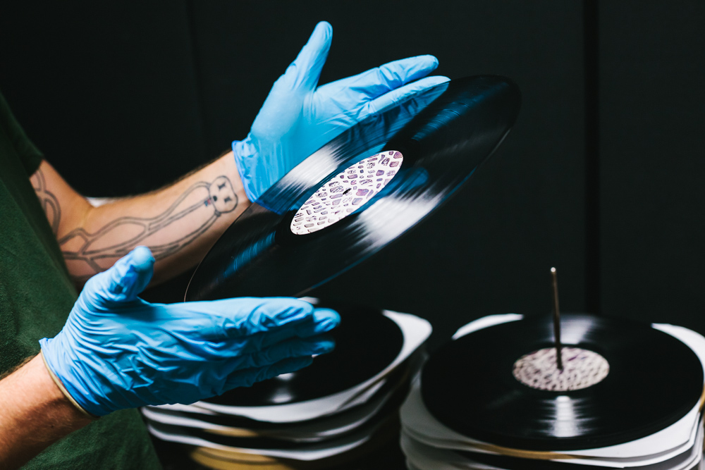 Cascade Record Pressing, photo by Jason Quigley