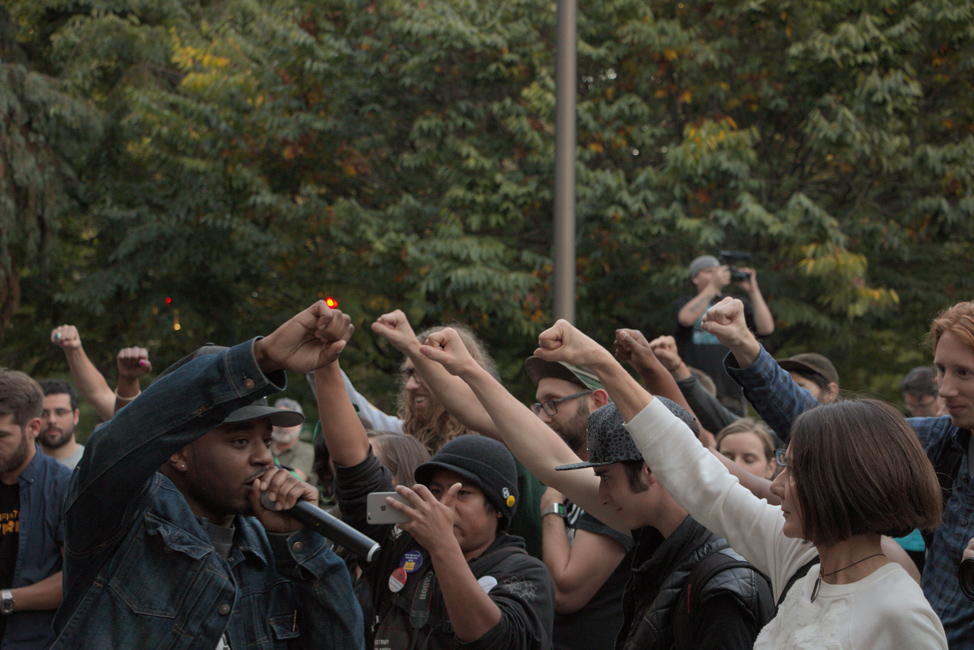 Vinnie Dewayne, Portland Hip-Hop Day, photo by Riley Brown