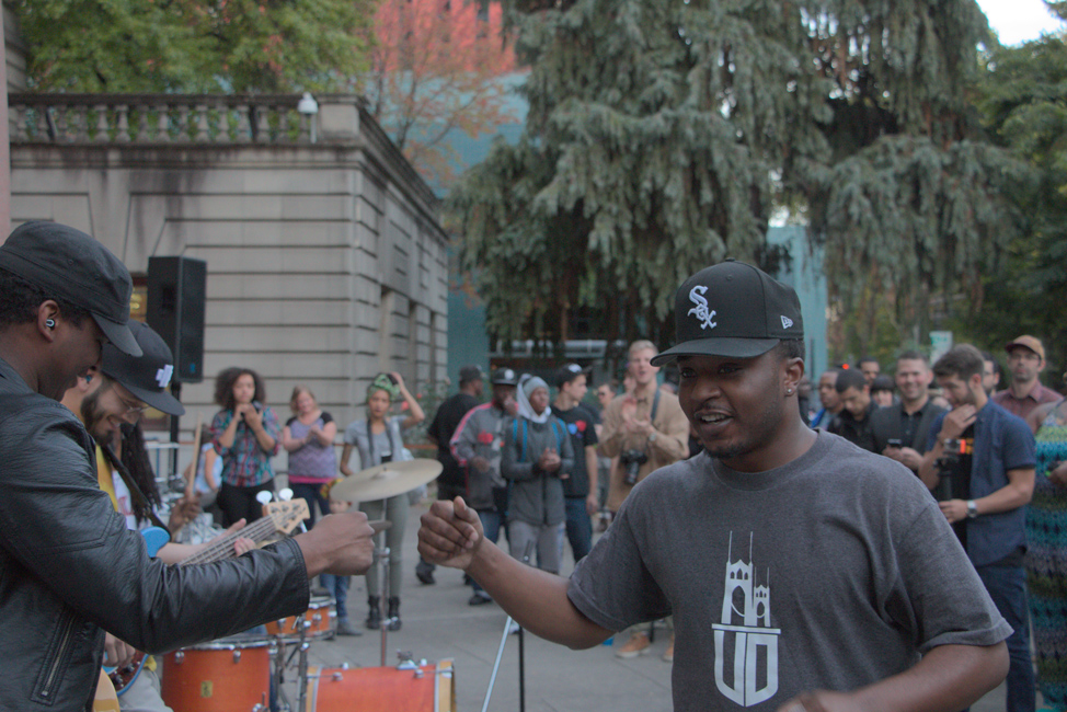 Vinnie Dewayne, Portland Hip-Hop Day, photo by Riley Brown